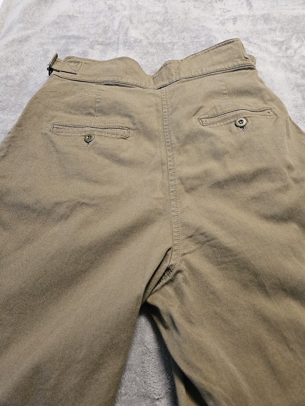 Max Mara Weekend Wide Leg Belted Trousers Size 6 - Picture 12 of 12